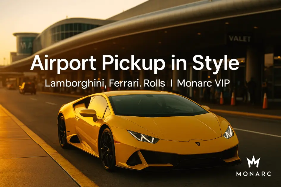 Exotic Car Rental Miami Airport Pickup, Lamborghini, Ferrari, Rolls | Monarc VIP