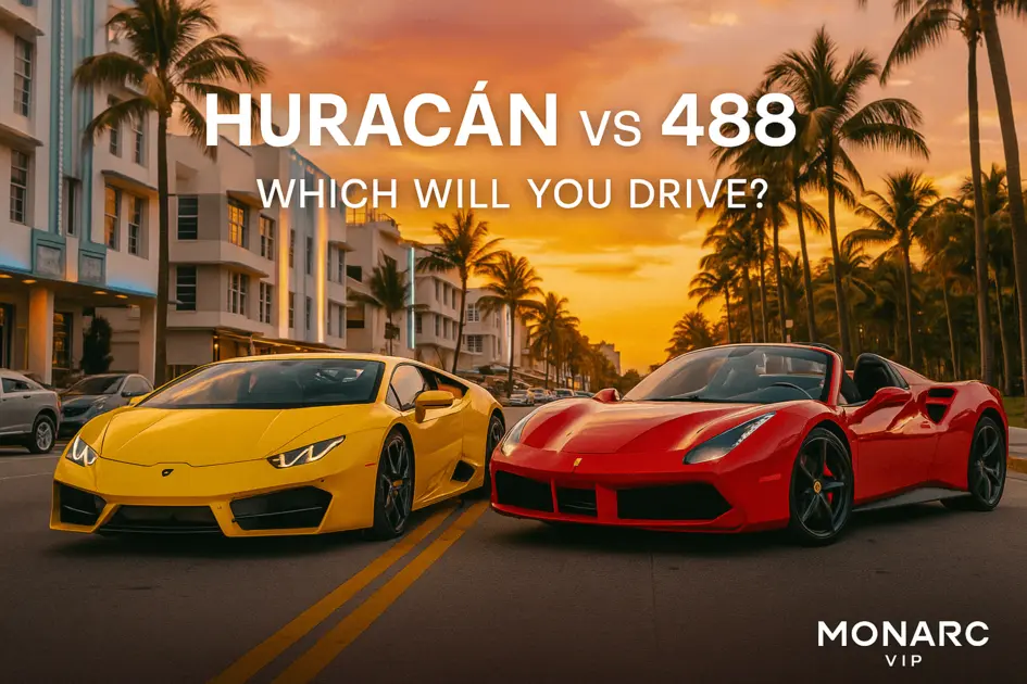 Lamborghini Huracán vs Ferrari 488 Spider: Miami Rental Showdown