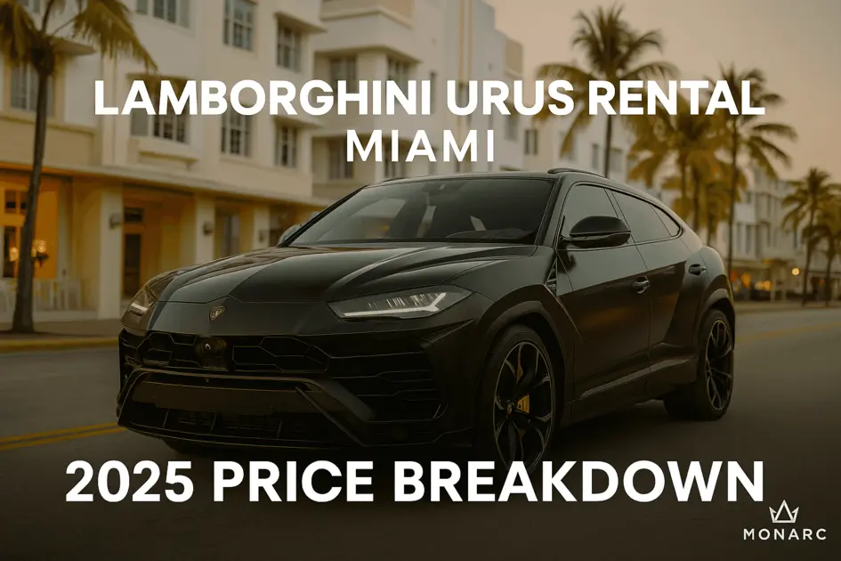 How Much Does It Cost to Rent a Lamborghini Urus in Miami?