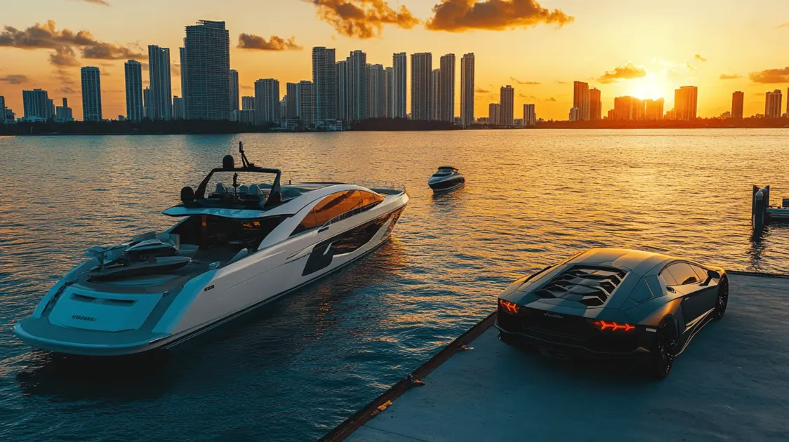 Miami's Ultimate Luxury: Yacht & Exotic Car Pairing Guide 2025