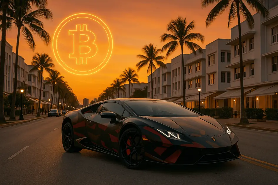 Rent Luxury & Exotic Cars with Crypto in Miami, The Ultimate Flex