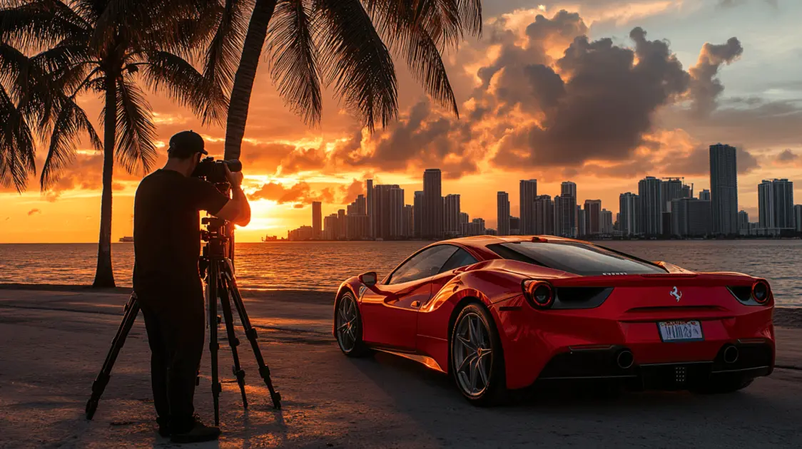 Guide to Exotic Car Photography in Miami: Best Locations