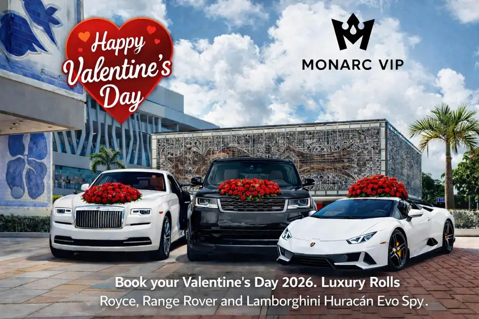 Valentine Day With Ultimate Exotic Car Experience in Miami 2026