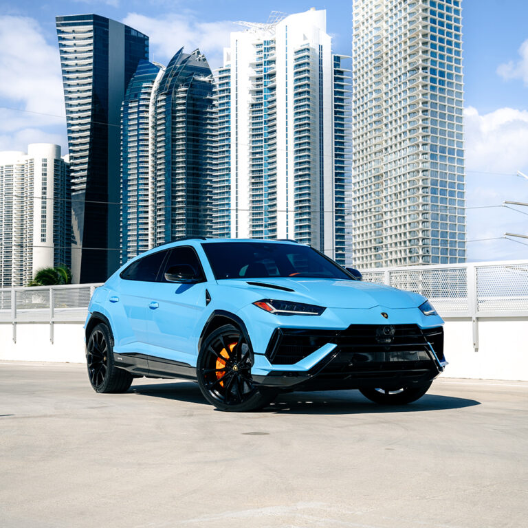 Lamborghini Urus S Blue rental Miami