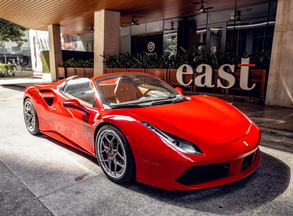 Ferrari 488 rental Miami