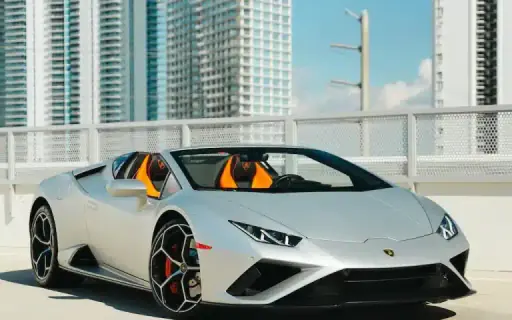 Lamborghini Huracan EVO Spyder rental Miami